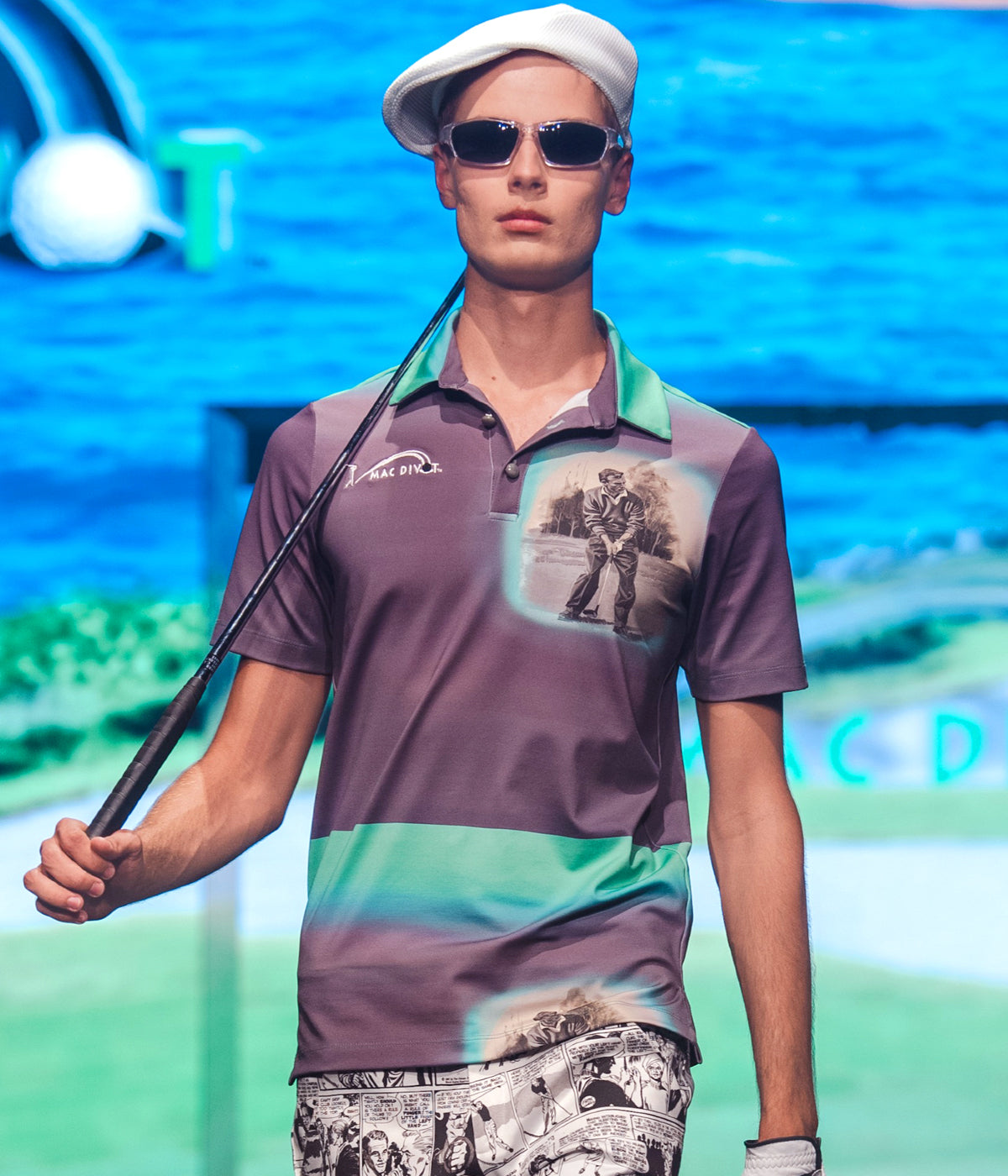 Purple S/S Polo Shirt