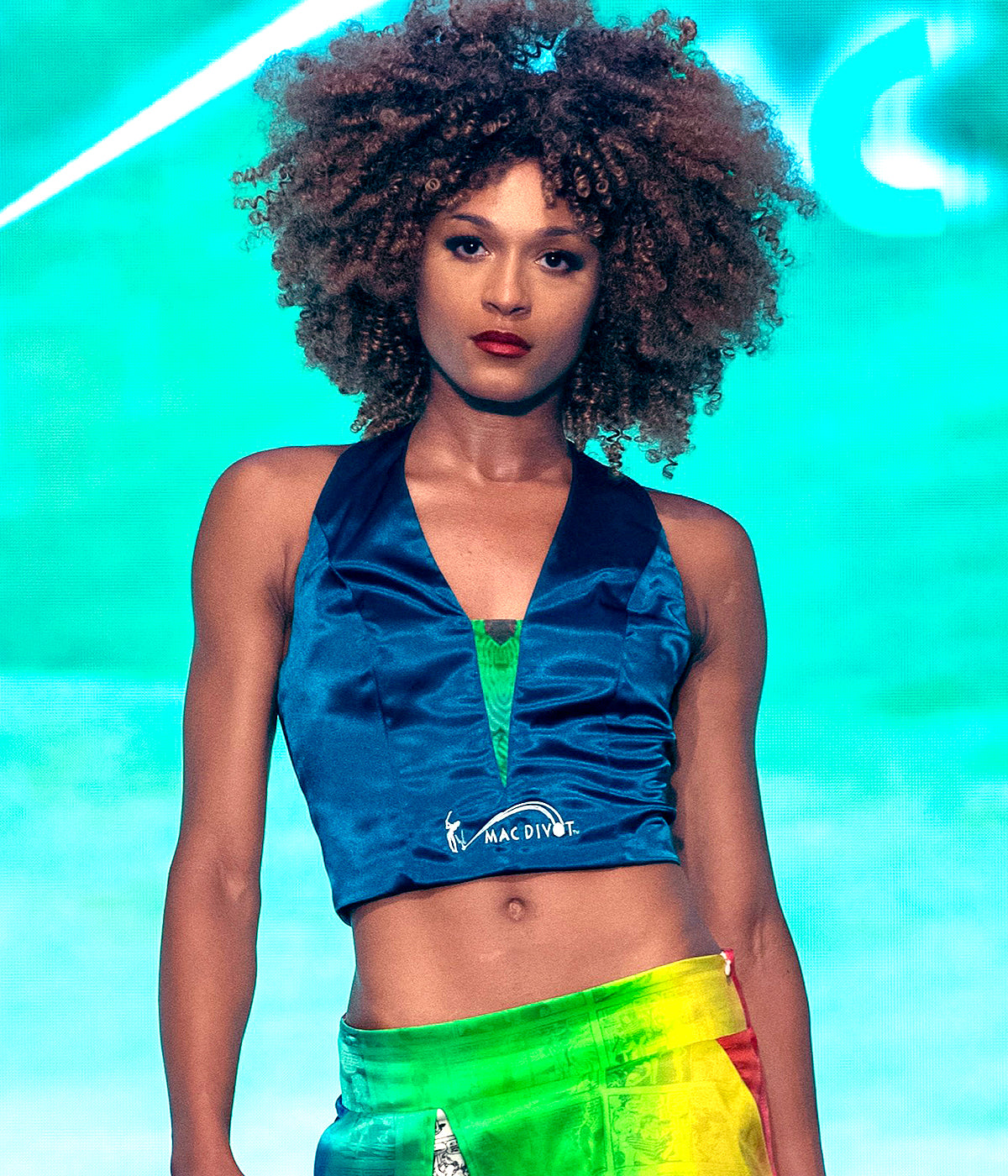 Sateen Halter Top