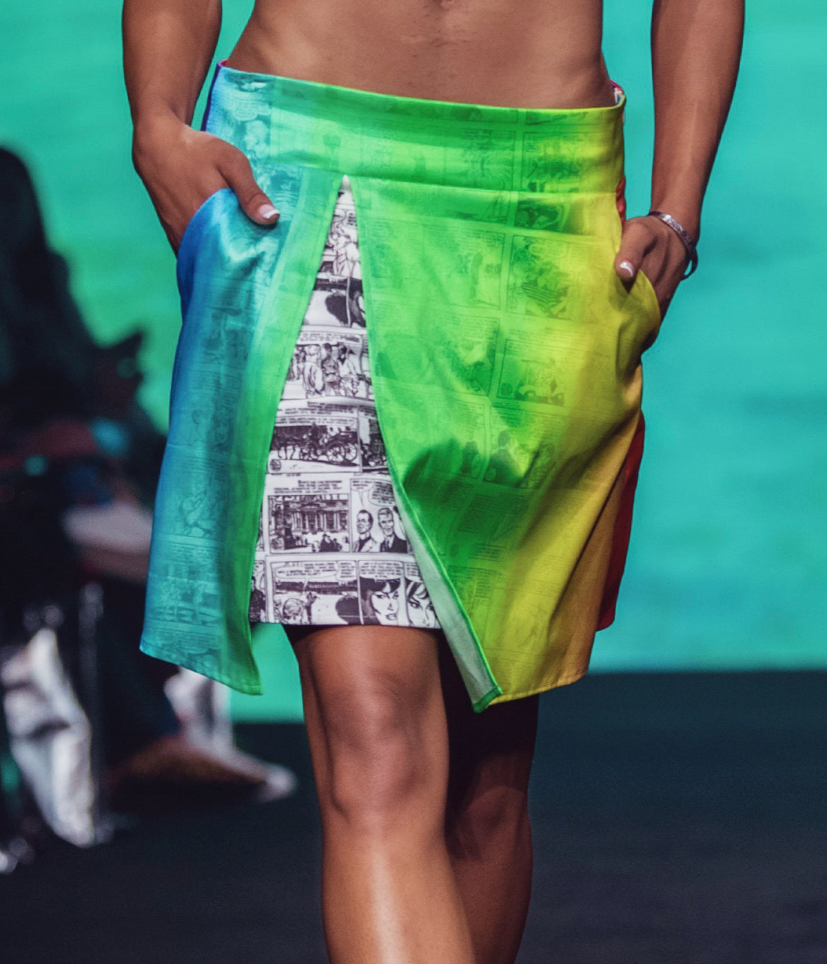 Green Golf Skort
